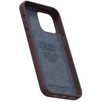 Njorð Collections Genuine Leather Case iPhone 14 Pro Max - Brown