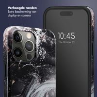 Selencia Vivid Backcover Apple iPhone 15 Pro Max - Chic Marble Black