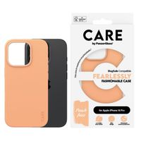 CARE by PanzerGlass Fashion Backcover MagSafe Apple iPhone 16 Pro - Peachy