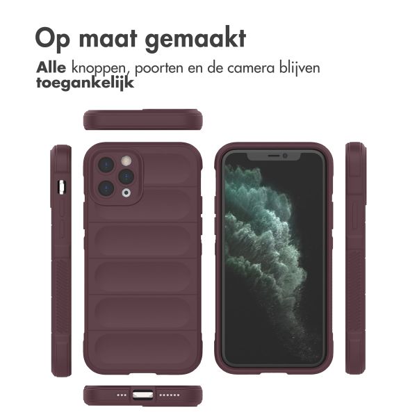 imoshion EasyGrip Backcover iPhone 11 Pro - Aubergine