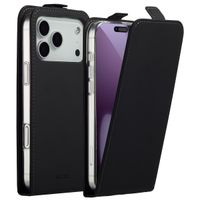 Accezz Flipcase Apple iPhone 17 Pro Max - Zwart