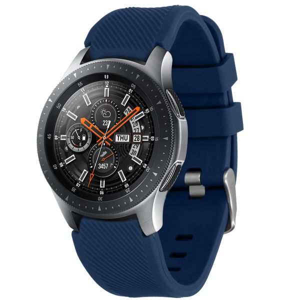 imoshion Siliconen bandje Watch 46mm / Gear S3 Frontier / Watch 3 45mm - Blauw