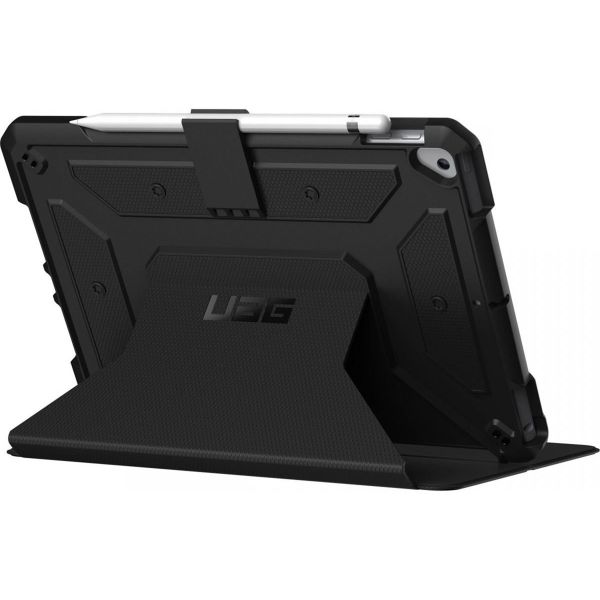 UAG Metropolis Bookcase Apple iPad 9 (2021) 10.2 inch / iPad 8 (2020) 10.2 inch / iPad 7 (2019) 10.2 inch - Zwart