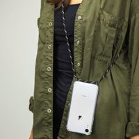 imoshion Backcover met koord Apple iPhone Xr - Zwart Goud