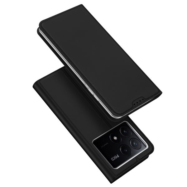 Dux Ducis Slim Softcase Booktype Xiaomi Poco X6 Pro - Zwart