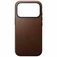 Nomad Modern Leather Case met MagSafe Apple iPhone 18 Pro / 17 Pro - Brown