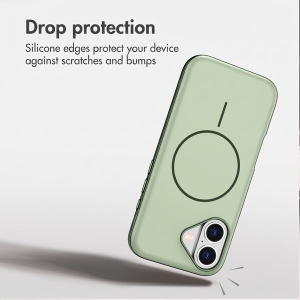 imoshion Colour Back Cover with Thin MagSafe Ring Apple iPhone 17 - Dark Green