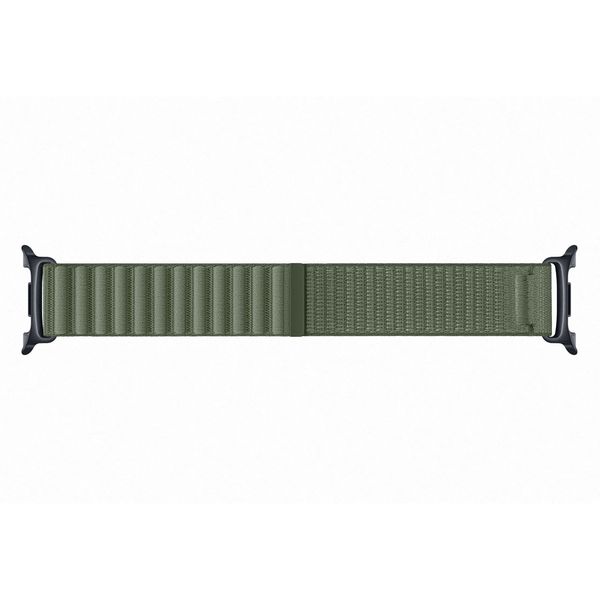 Samsung Originele Fabric Band Samsung Galaxy Watch 9 (40/44mm) / Watch 8 (40/44mm) / Classic (46mm) - Maat S/M - Olive