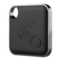 Fixed Tag - Bluetooth Tracker voor iOS - 6 pack - Zwart / Wit