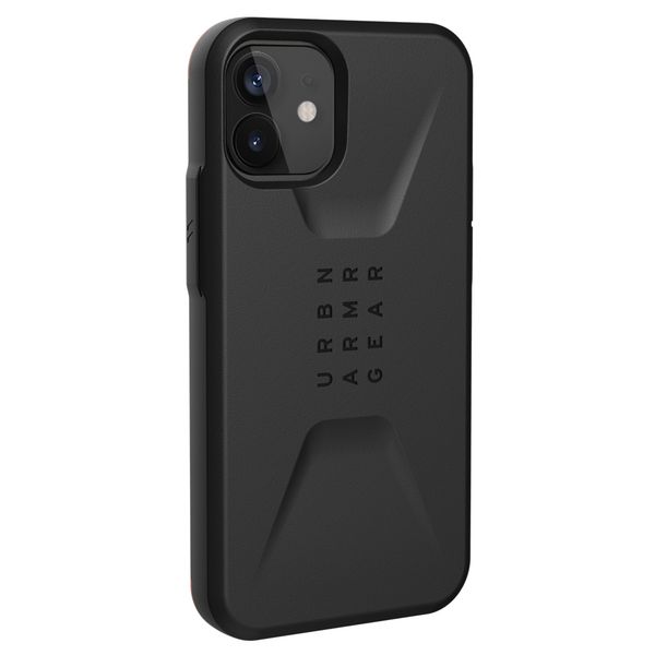 UAG Civilian Backcover iPhone 12 Mini - Zwart