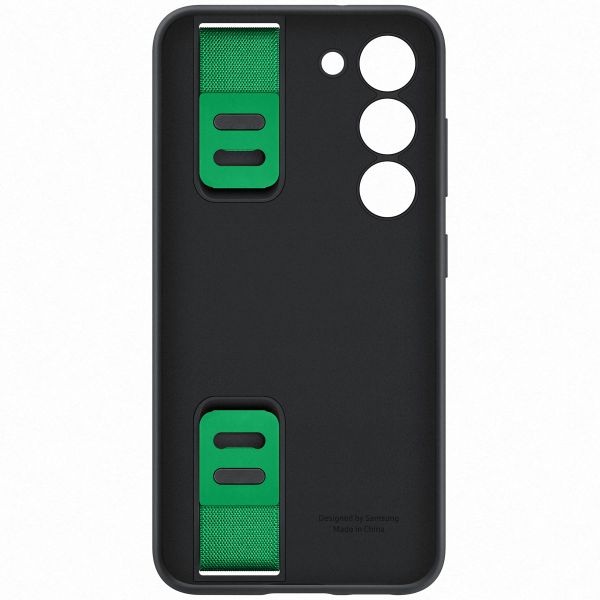 Samsung Originele Silicone Grip Backcover Samsung Galaxy S23 - Zwart