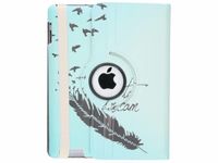 360° Draaibare Design Bookcase iPad 4 (2012) 9.7 inch / 3 (2012) 9.7 inch / 2 (2011) 9.7 inch