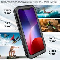 Redpepper Dot Plus Waterproof Backcover Apple iPhone 13 - Zwart