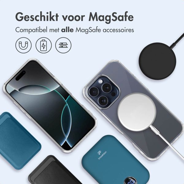 imoshion Protective Backcover met MagSafe iPhone 16 Pro - Transparant