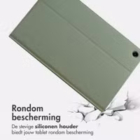 Accezz Classic Tablet Case Samsung Galaxy Tab A9 Plus - Groen