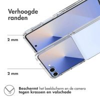 Accezz Xtreme Impact Backcover Samsung Galaxy Z Flip 7 - Transparant