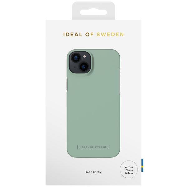 iDeal of Sweden Seamless Case Backcover iPhone 14 Plus - Sage Green