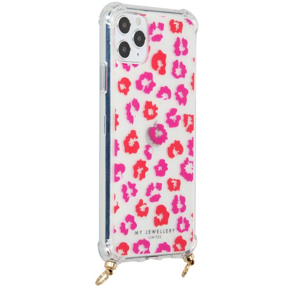 My Jewellery Design Softcase Koordhoesje iPhone 11 Pro Max - Leopard