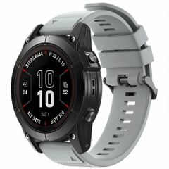 imoshion QuickFit® Siliconen bandje  - Garmin 26 mm aansluiting - Grijs