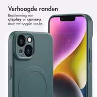 imoshion Color Backcover met MagSafe Apple iPhone 14 - Donkergroen