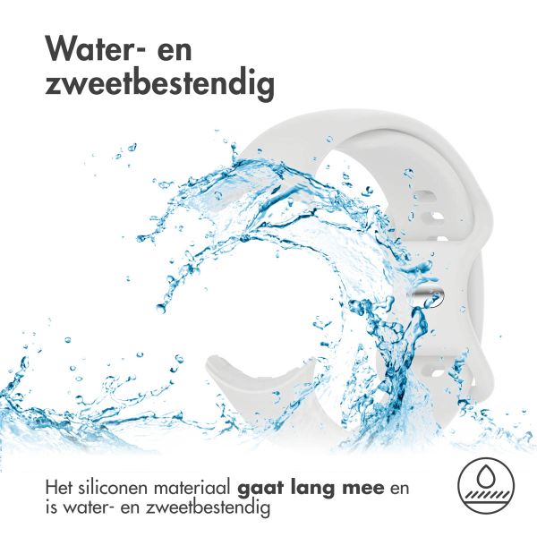 imoshion Siliconen⁺ bandje Google Pixel Watch / Watch 2 / Watch 3 / Watch 4 (41 mm) - Maat L - Wit