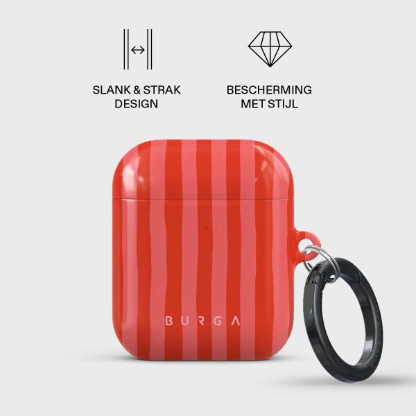 Burga Hardcase  Apple AirPods 1 / 2 - Pomegranate