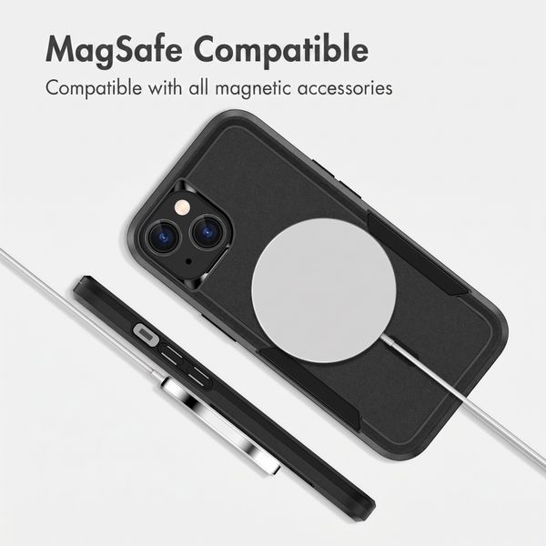 imoshion Back Cover with MagSafe Apple iPhone 15 - Black
