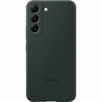 Samsung Originele Silicone Backcover Galaxy S22 - Dark Green