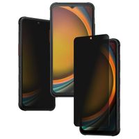 PanzerGlass Privacy Ultra-Wide Fit Anti-Bacterial Screenprotector incl. applicator Samsung Galaxy Xcover 7 / 6 Pro