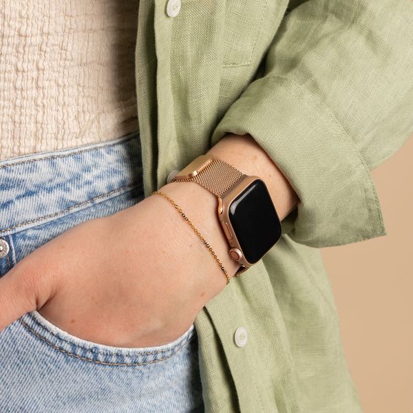 imoshion Milanese Magnetic Band Apple Watch | 38/40/41/42 mm - Rose Gold