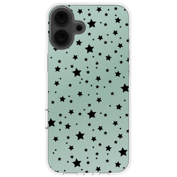 imoshion Design hoesje Apple iPhone 16 - Stars Mint