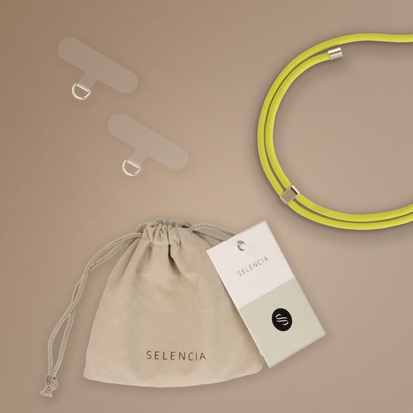 Selencia Universeel telefoonkoord - Olive Dust