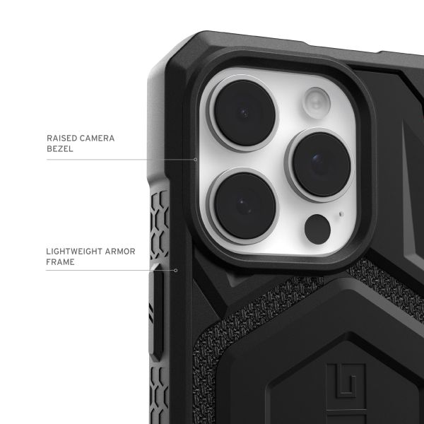 UAG Monarch Backcover iPhone 16 Pro Max - Kevlar Black