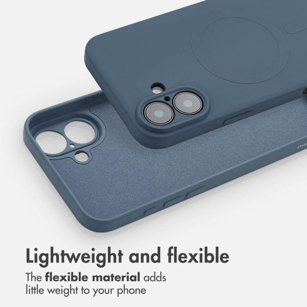 imoshion Colour Back Cover with MagSafe Apple iPhone 16 Plus - Dark Blue