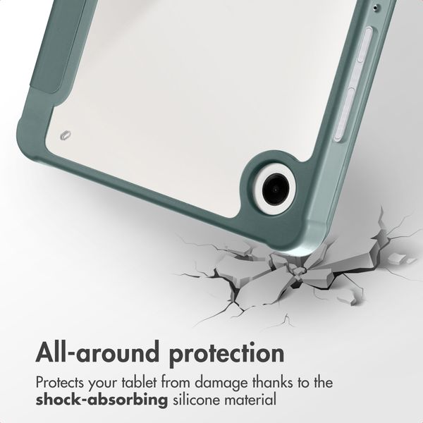 imoshion Origami Bookcase Samsung Galaxy Tab A11 Plus - Dark Green