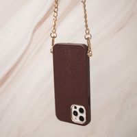 Selencia Aina Slang Hoesje met koord iPhone SE (2022 / 2020) / 8 / 7 / 6(s)