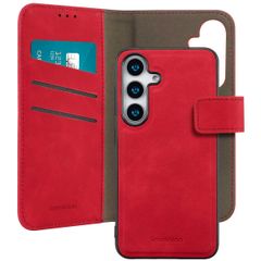 imoshion Uitneembare 2-in-1 Luxe Bookcase Samsung Galaxy S25 - Rood