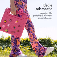 imoshion Kidsproof tablethoes met afneembare dolls Samsung Galaxy Tab A11 Plus / A9 Plus - Roze