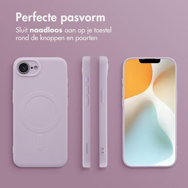 imoshion Color Backcover met MagSafe iPhone 16e - Paars