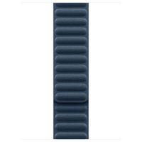 Apple Magnetic link bandje FineWoven Apple Watch Series 1 t/m 10 / SE / Ultra (2) (44/45/46/49 mm) - Maat M/L - Baltic Blue