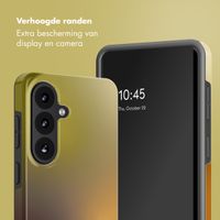 Selencia Vivid Backcover met MagSafe Samsung Galaxy S26 FE - Gradient Olive Dust
