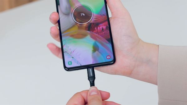 Accezz USB-C naar USB-C kabel - 1 meter - Zwart