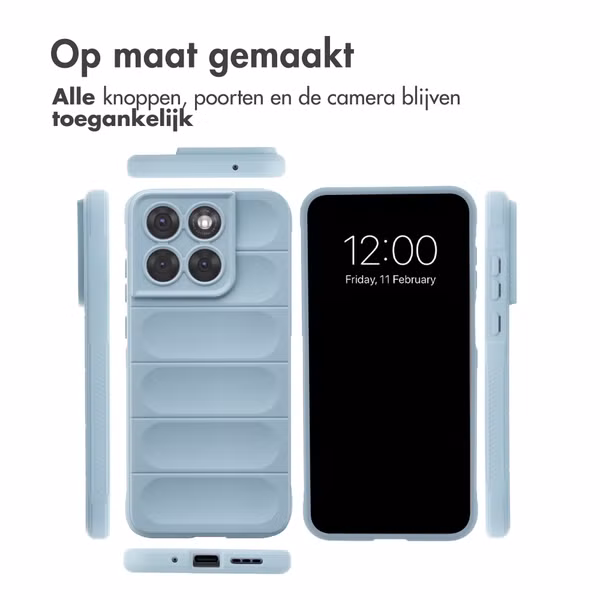 imoshion EasyGrip Backcover Motorola Edge 70 Fusion - Lichtblauw