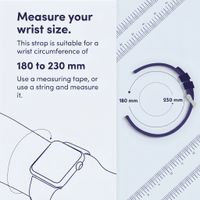imoshion Nylon Strap Samsung Galaxy Watch Ultra 2 (2026) / Ultra (2024/2025) - Navy Blue