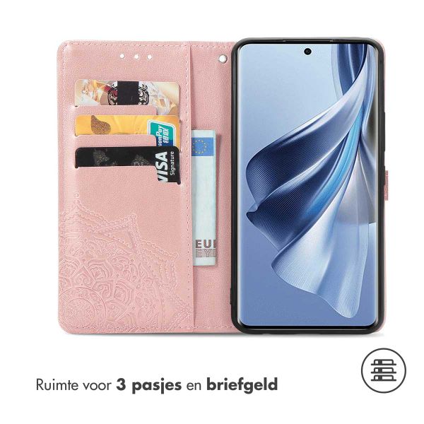 imoshion Mandala Bookcase Oppo Reno 10 / 10 Pro - Ros√© Goud