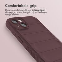 imoshion EasyGrip Backcover iPhone 13 - Aubergine