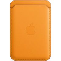 Apple Leather Wallet MagSafe (Apple Wallet 1st generation) - California Poppy