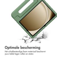 imoshion Kidsproof Backcover met handvat Samsung Galaxy Tab A11 Plus / A9 Plus - Olive Green