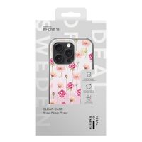 iDeal of Sweden Mirror Case Apple iPhone 16 - Rose Blush Floral