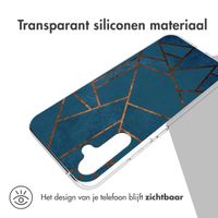 imoshion Design hoesje Samsung Galaxy A34 (5G) - Blue Graphic